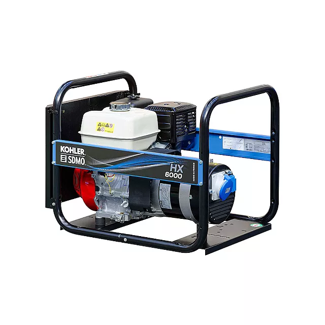GRUPO ELECTROGENO GASOLINA MONOFASICO 6.000 W.