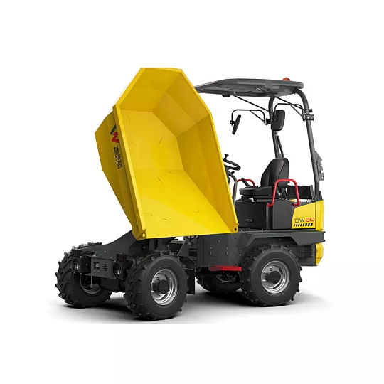ALQUILER DE DUMPER 2000 KGS. 4 X 4 LATERAL/GIRATORIO EN VITORIA-GASTEIZ | ALKIVENT