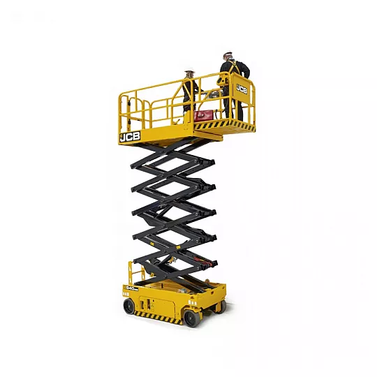 ALQUILER DE PLATAFORMA TIJERA ELECTRICA 14 MTS. EN VITORIA-GASTEIZ | ALKIVENT